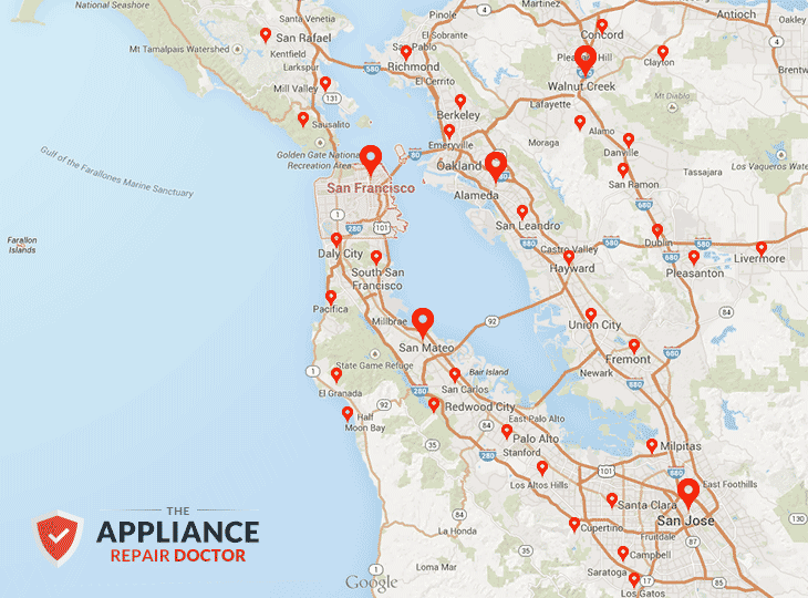 Appliance Repair for the Entire Bay Area